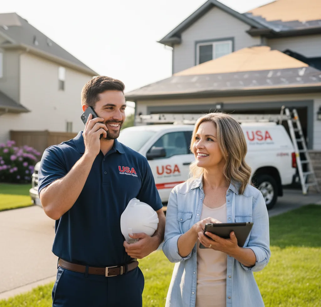 USA Roof Repair Experts customer support in Kingwood